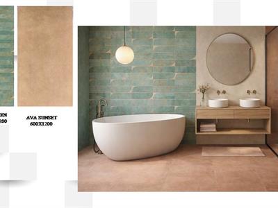 VISTARA GREEN DECOR & AVA SUNSET  600X1200